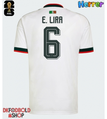 Mexico Erik Lira #6 Udebanetrøje VM 2026 Kort ærmer